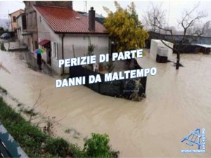 Perizia di parte danni da maltempo ed eventi atmosferici.