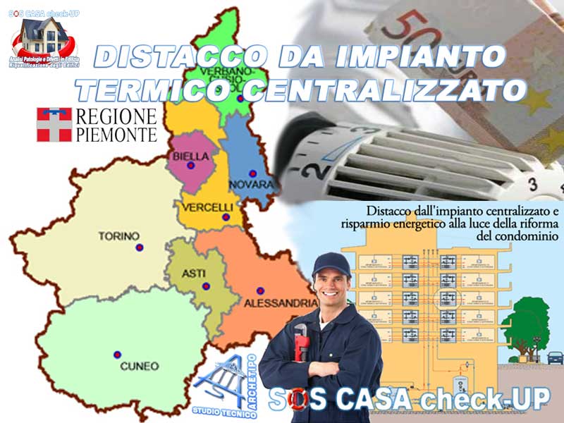 distacco impianto-termico centralizzato in Piemonte