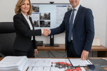 Consulente tecnico che supporta il cliente nella perizia incendio e nelle pratiche assicurative